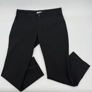 ANTHROPOLOGIE Women The Essential Slim Pant Size 12 Ankle Tapered Casual Stretch